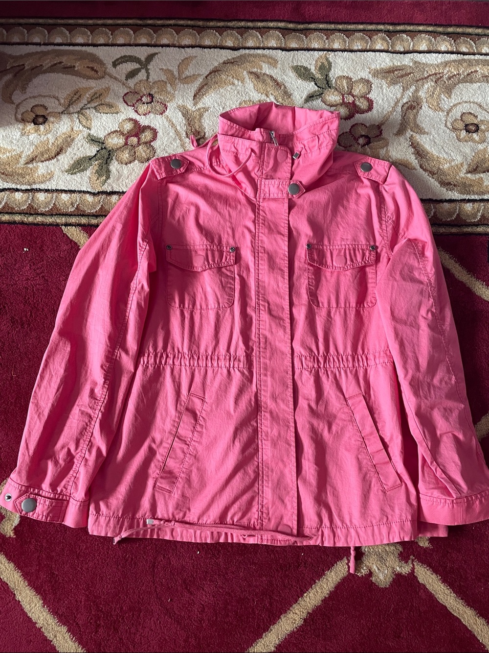 croft & barrow Pink Women's Cotton Jacket